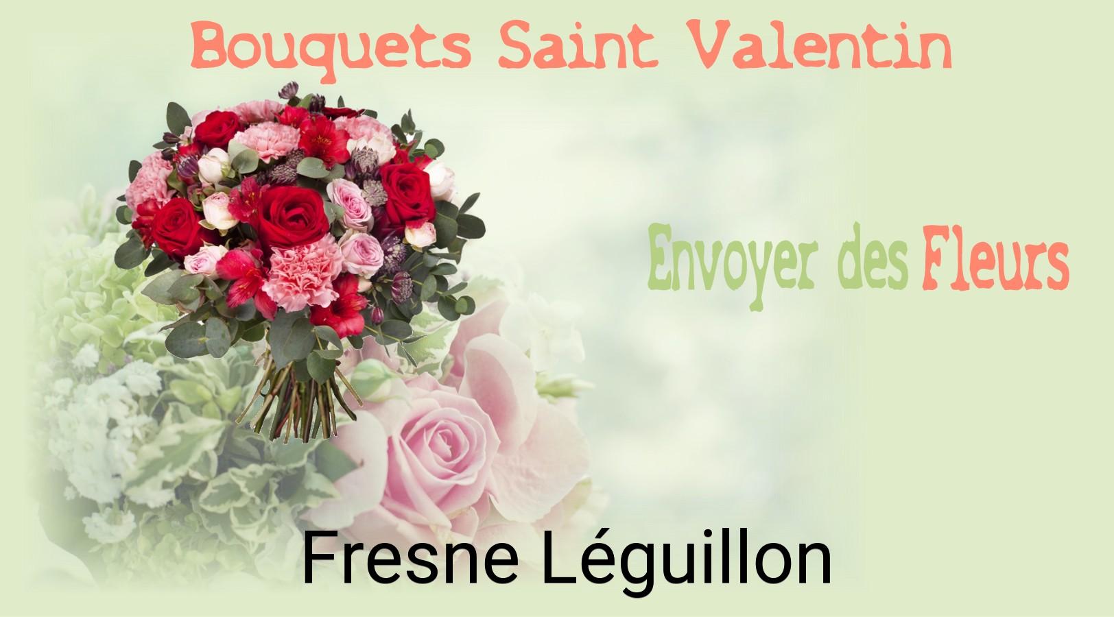 Roses de Saint-Valentin livrées à Fresne-Léguillon